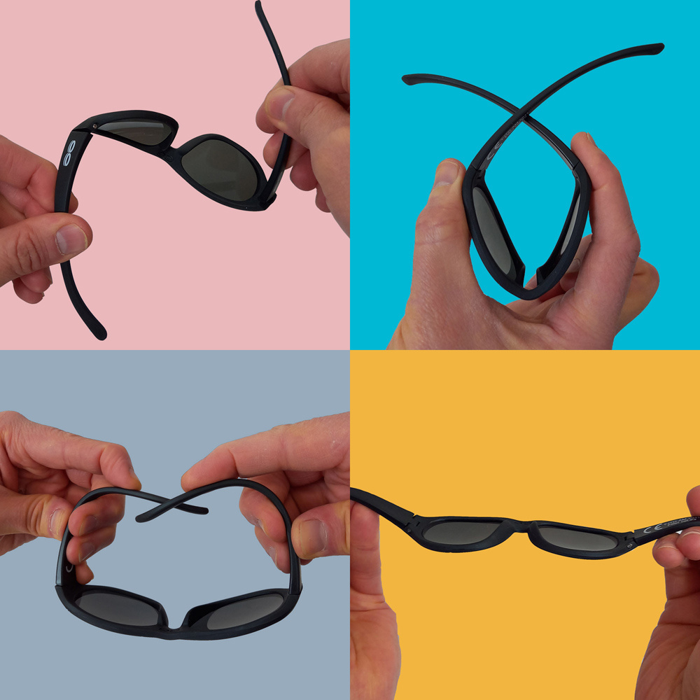 TOOTINY okulary dla dzieci ITOOTI ACTIVE L czarne TOOTINY okulary dla dzieci ITOOTI ACTIVE L czarne