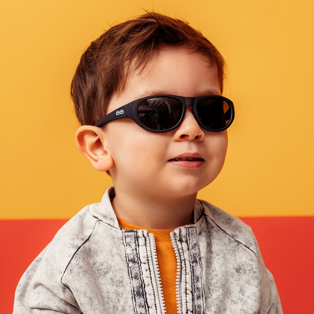 TOOTINY okulary dla dzieci ITOOTI ACTIVE S czarne