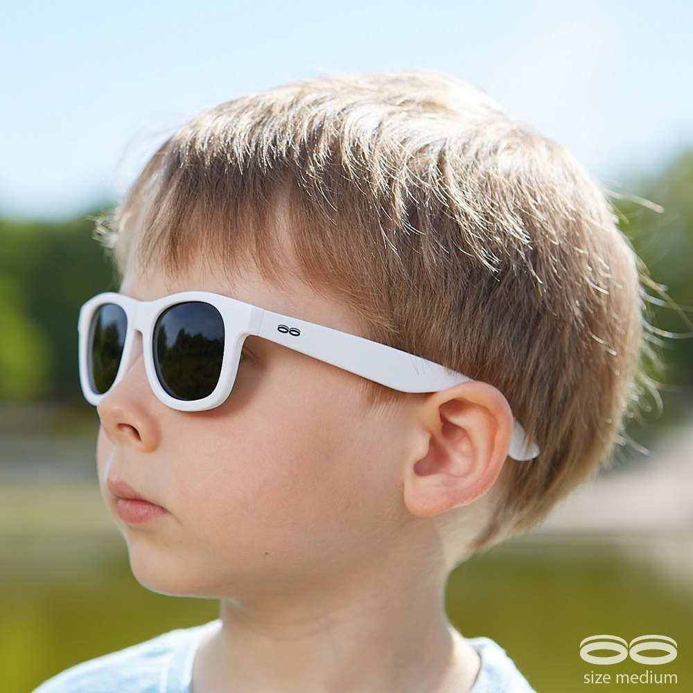 TOOTINY okulary dla dzieci ITOOTI CLASSIC M białe