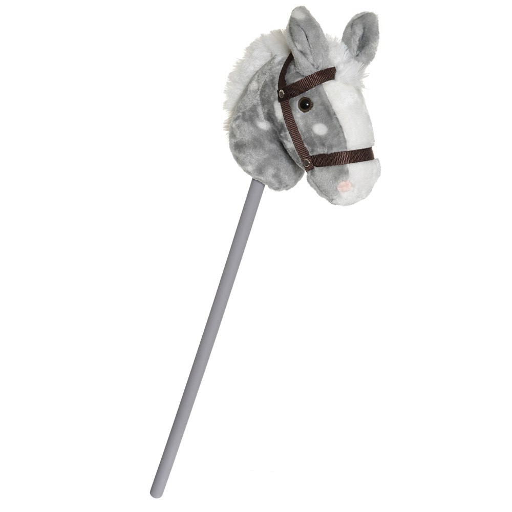 Teddykompaniet Koń na kiju Pricken szary 70cm Teddykompaniet Koń na kiju Pricken szary 70cm
