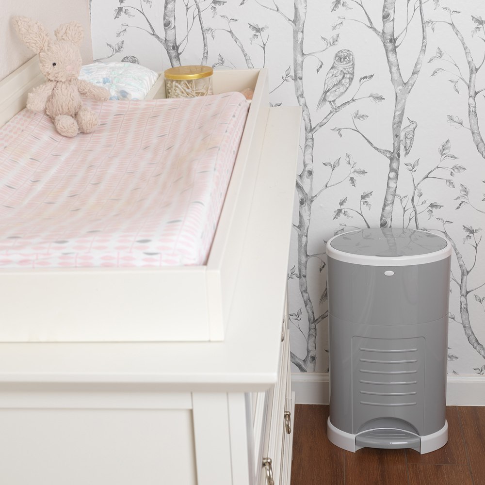 Korbell Pojemnik na zużyte pieluchy 16L szary Korbell Pojemnik na zużyte pieluchy 16L szary