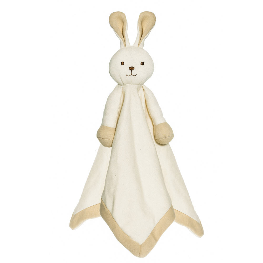 Teddykompaniet Organic kocyk Zając 35x35cm Teddykompaniet Organic kocyk Zając 35x35cm