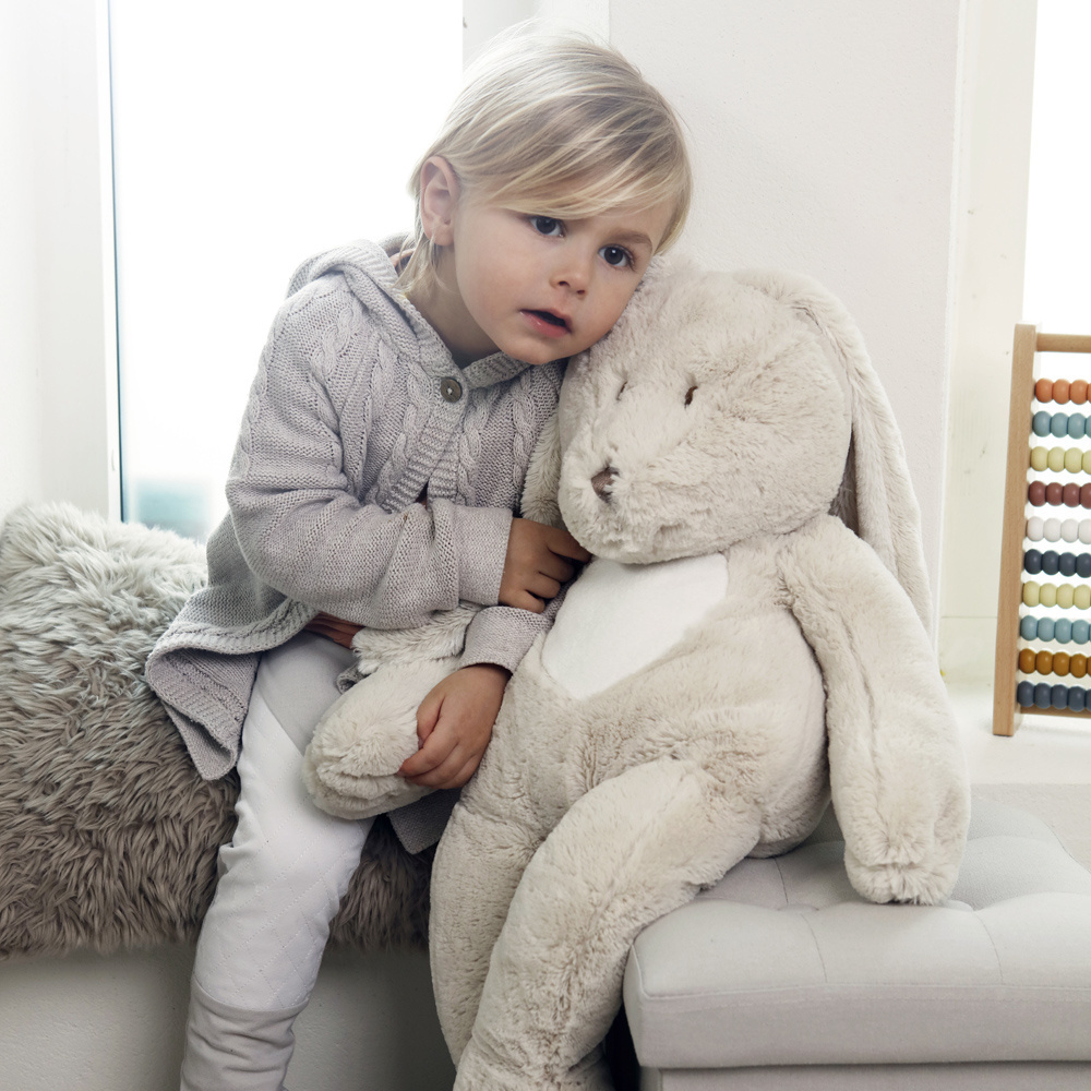 Teddykompaniet Teddy Cream Zając szary 78cm Teddykompaniet Teddy Cream Zając szary 78cm
