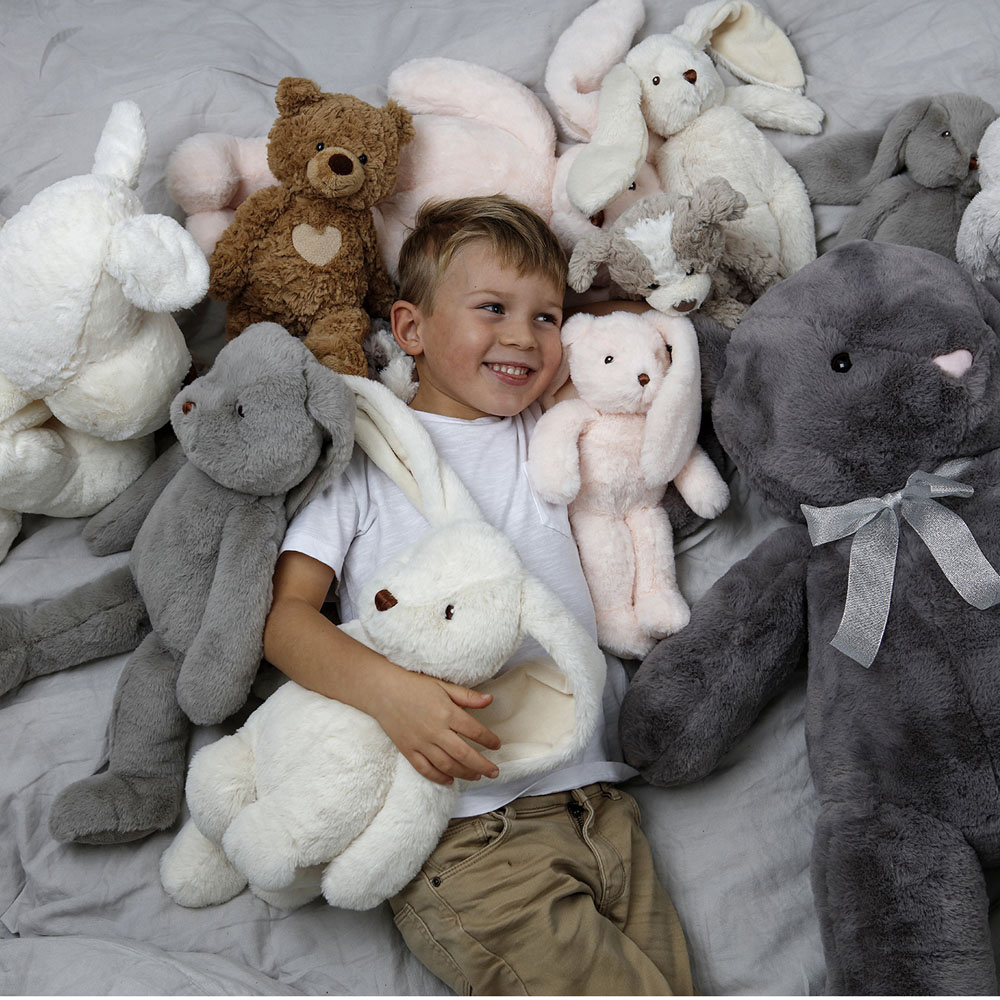 Teddykompaniet Zając Svea, rożowa, mała 30cm Teddykompaniet Zając Svea, rożowa, mała 30cm