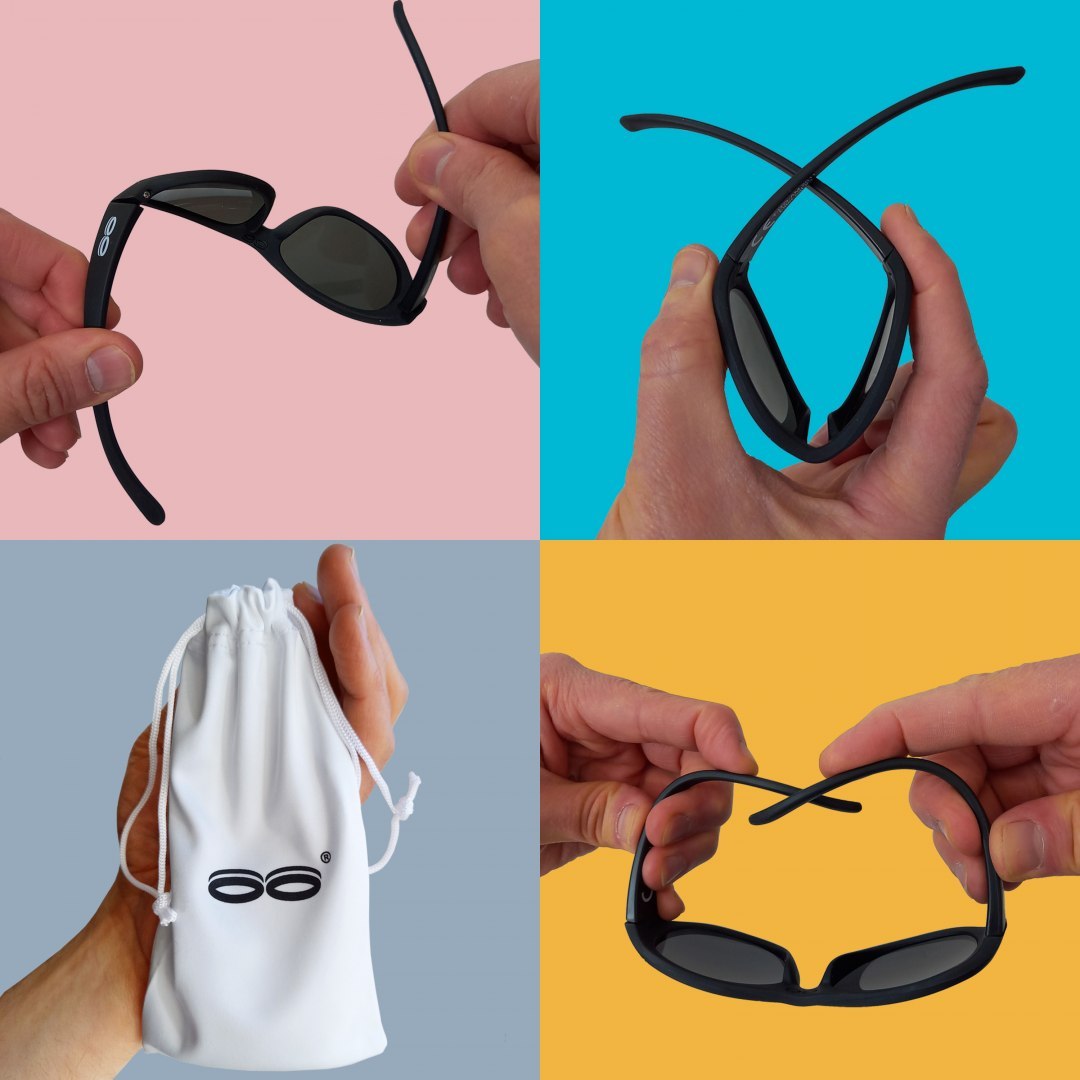 TOOTINY okulary dla dzieci ITOOTI CLASSIC S czarne TOOTINY okulary dla dzieci ITOOTI CLASSIC S czarne