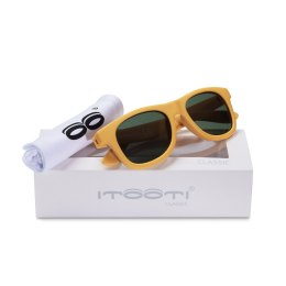 Okulary przeciwsłoneczne dla dzieci ITOOTI CLASSIC M (3 lata+) miodowe
