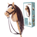 HOPPIHORSE Hobby Horse A4 beżowy, maść jelenia