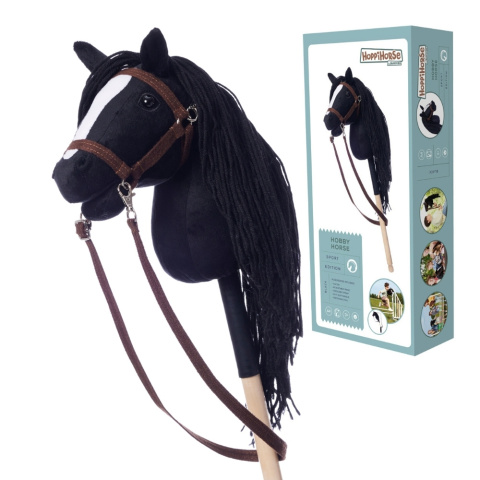 HOPPIHORSE Hobby Horse A4 Black