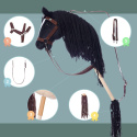 HOPPIHORSE Hobby Horse A4 Black