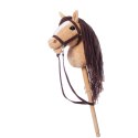 HOPPIHORSE Hobby Horse A4 beżowy, maść jelenia