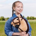 HOPPIHORSE Hobby Horse A4 beżowy, maść jelenia