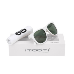 Okulary przeciwsłoneczne dla dzieci ITOOTI CLASSIC S (0 +) białe