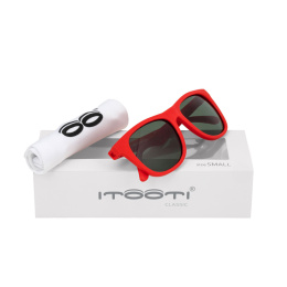 Okulary przeciwsłoneczne dla dzieci ITOOTI CLASSIC S (0 +) czerwone