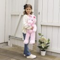 Teddykompniet maskotka jednorożec, różowy, 60 cm
