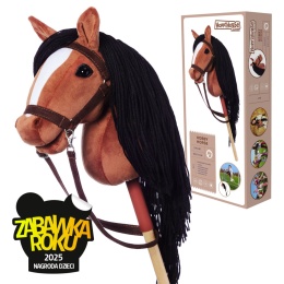 HOPPIHORSE Hobby Horse A3 ciemny brąz, maść gniada