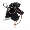 Hobby Horse Breloczek, Maskotka Koń na kiju czarny 11 cm, Prezent Mikołajki