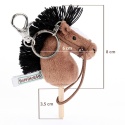Hobby Horse Breloczek, Maskotka Koń na kiju gniady 11 cm, Prezent Mikołajki