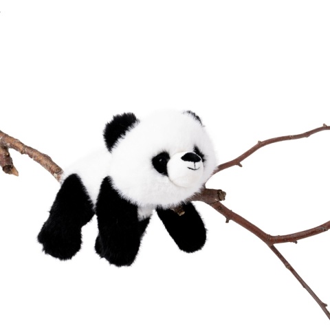 Maskotka leżąca Panda, Pluszak Teddykompaniet, 26cm PREZENT DLA DZIECKA