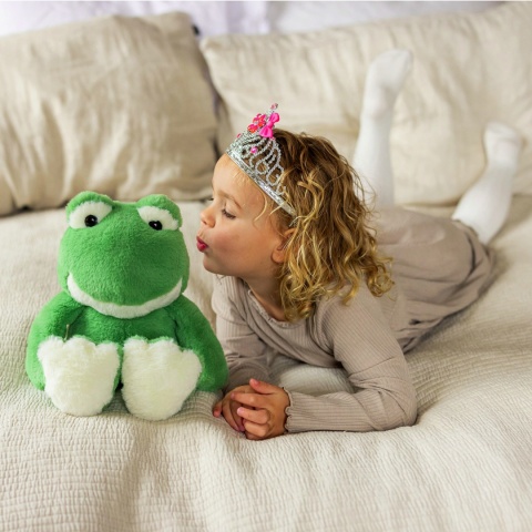 Maskotka żaba Göran pluszak Teddykompaniet, przytulanka dla dzieci 35 cm Maskotka żaba Göran pluszak Teddykompaniet, przytulanka dla dzieci 35 cm