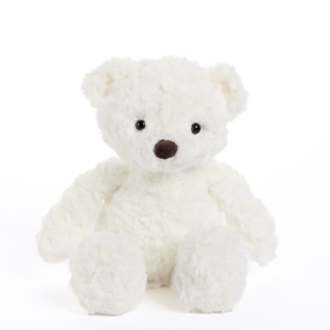 Miś pluszowy, Maskotka Milo, przytulanka Tullimals, biały 25 cm