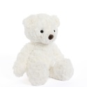 Miś pluszowy, Maskotka Milo, przytulanka Tullimals, biały 25 cm