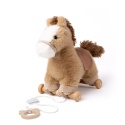 Pluszak Konik do Ciągnięcia Koń na kółkach Teddykompaniet 30cm,na PREZENT