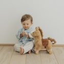 Pluszak Konik do Ciągnięcia Koń na kółkach Teddykompaniet 30cm,na PREZENT
