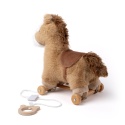 Pluszak Konik do Ciągnięcia Koń na kółkach Teddykompaniet 30cm,na PREZENT