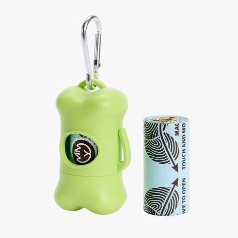 Woreczki na psie odchody, 100% Z RECYCLINGU, Worki MYMALS 360szt +DYSPENSER